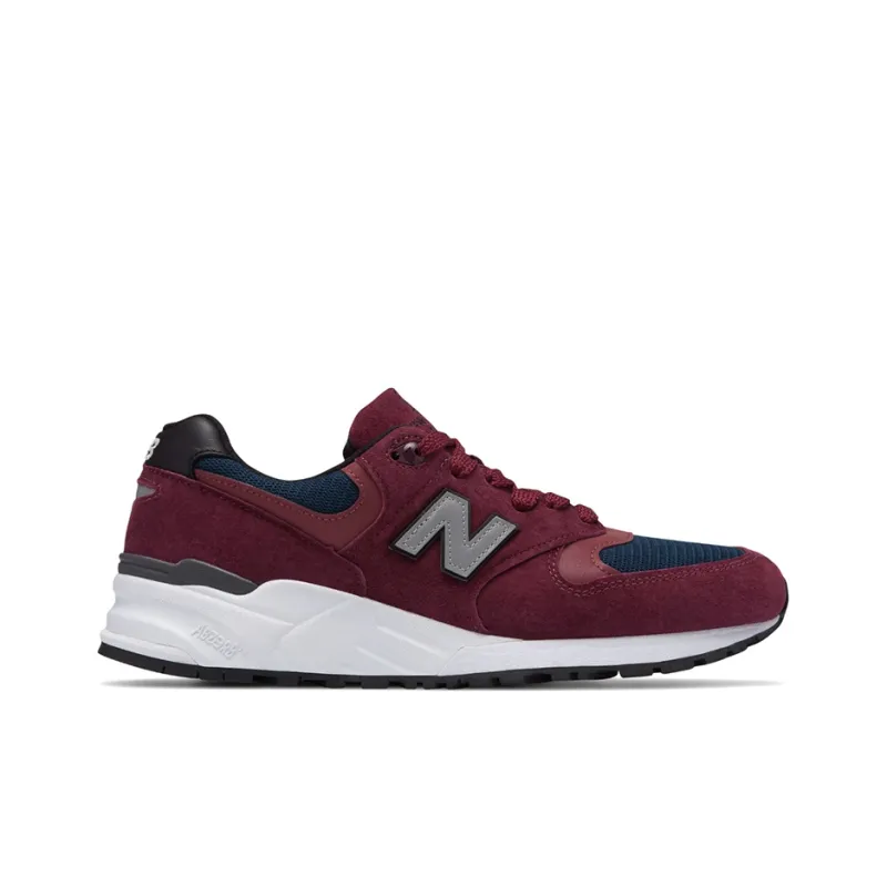 New Balance 999 Made In Usa 'Burgundy Navy'-1