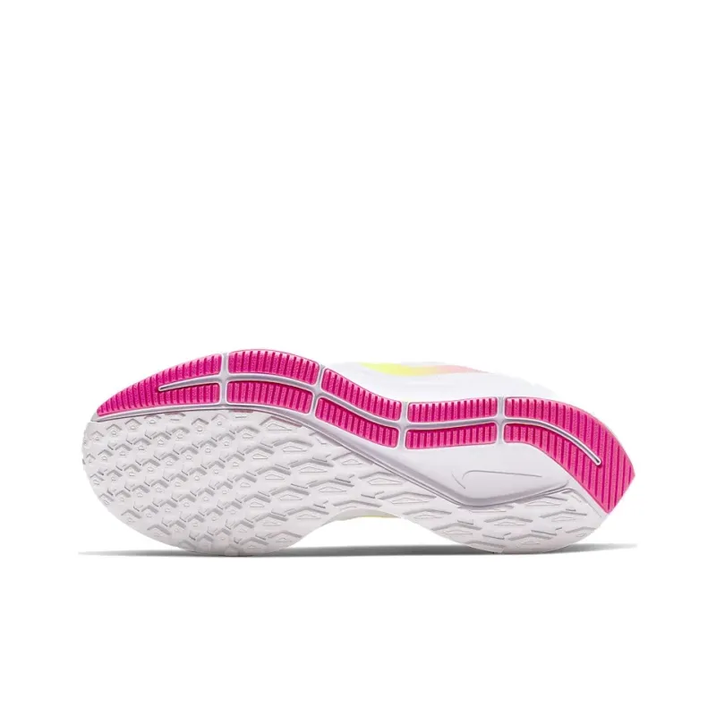 Nike Air Zoom Pegasus 35 'White Neon Pink Yellow' Women's-4