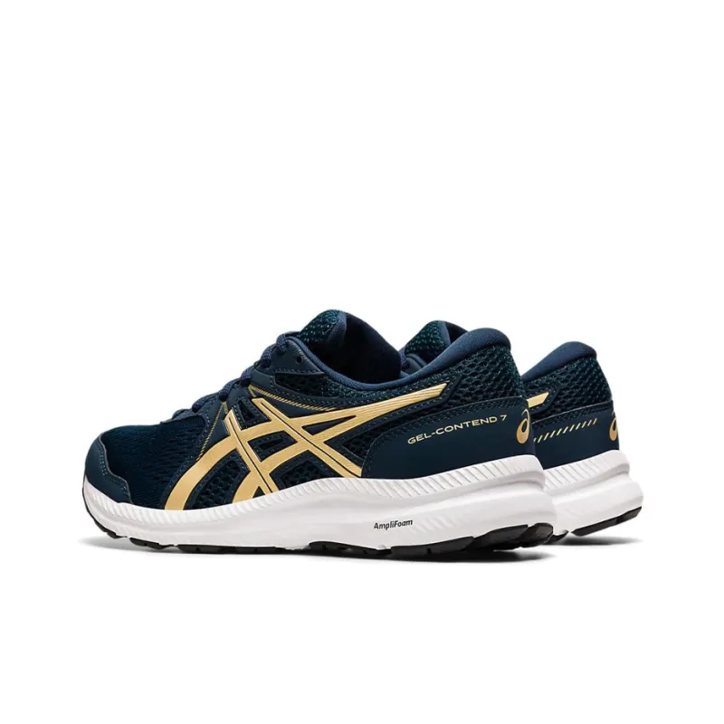 Asics Gel Contend 7 Wide 'French Blue Champagne' Women's-2