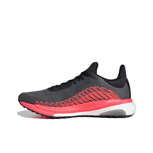 Adidas Solar Glide 3 Running Shoes Women's Low-Top Black/White/Pink