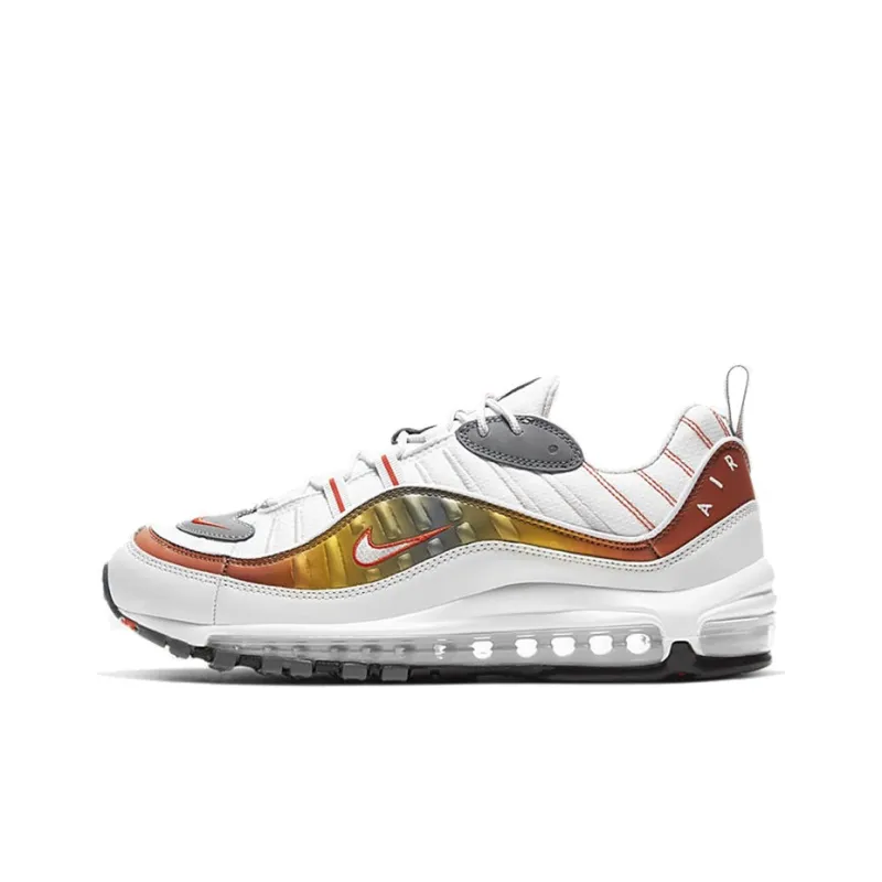 Nike Air Max 98 SE Vast Grey White Orange-0