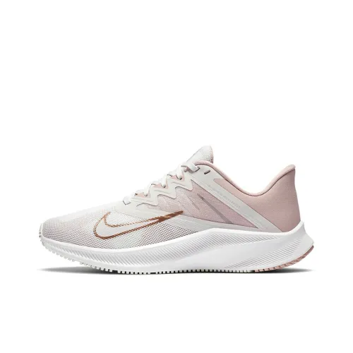 Nike Quest 3 Running Shoes Women's Low-Top Pink/White