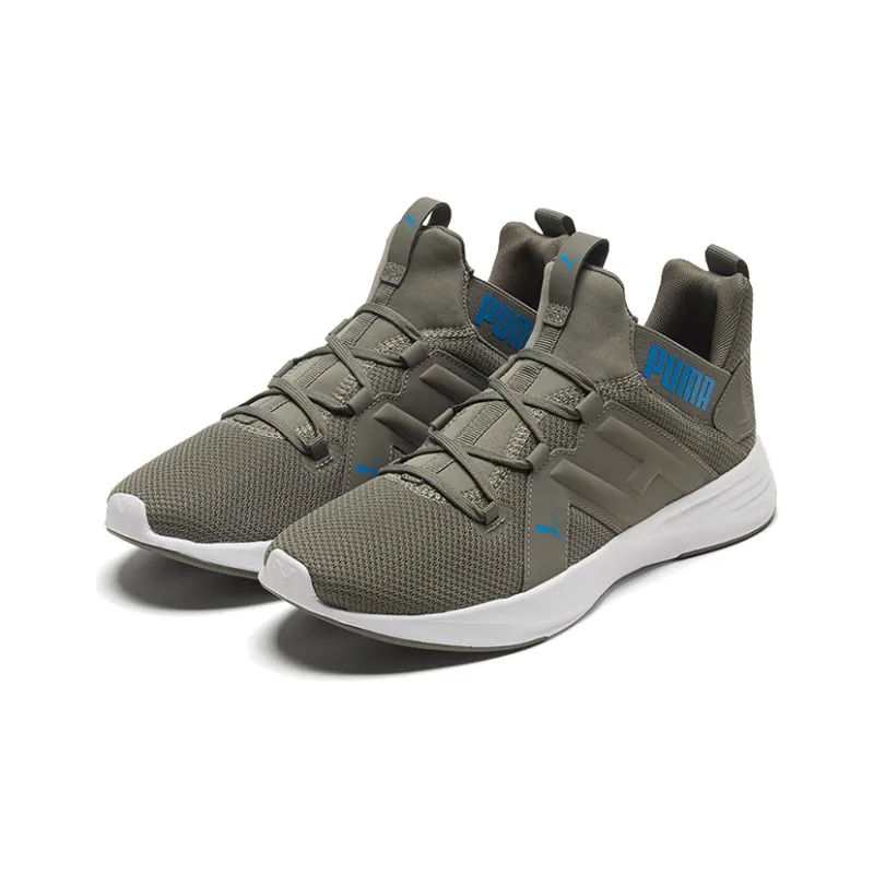PUMA Contempt Demi Army Green/Blue/White Low Sneakers-2