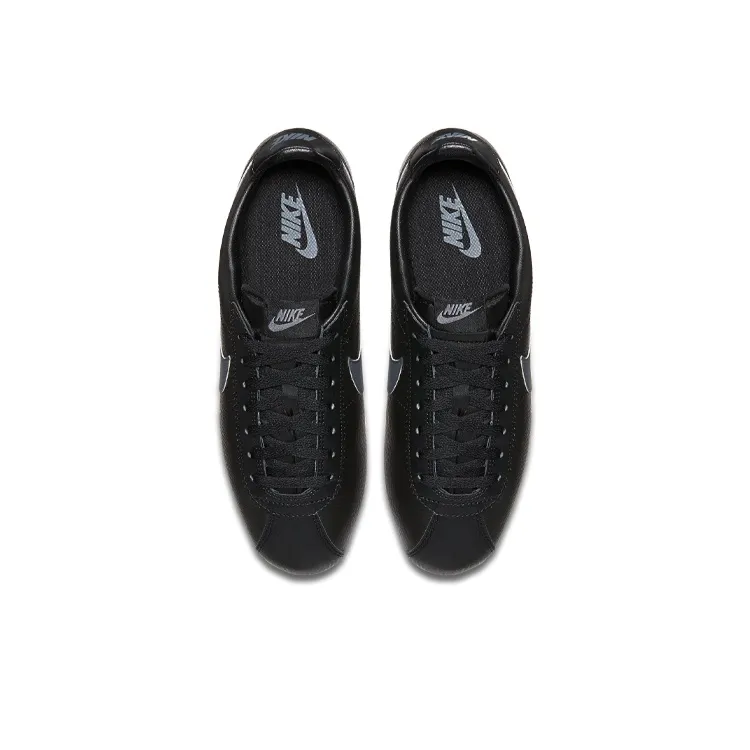 Nike Classic Cortez Leather Black/Dark Grey White-3