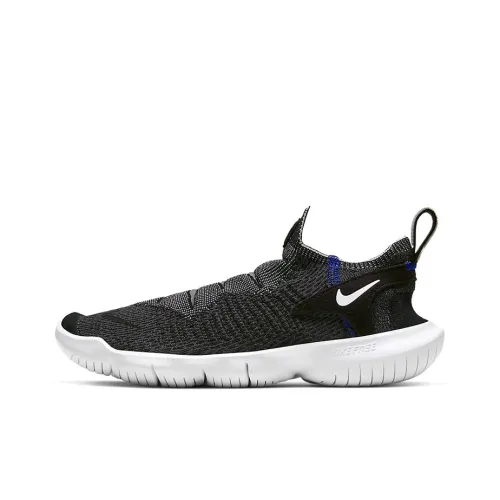 Nike Free RN Flyknit 3.0 Running Shoes Women's Low-Top Black/White