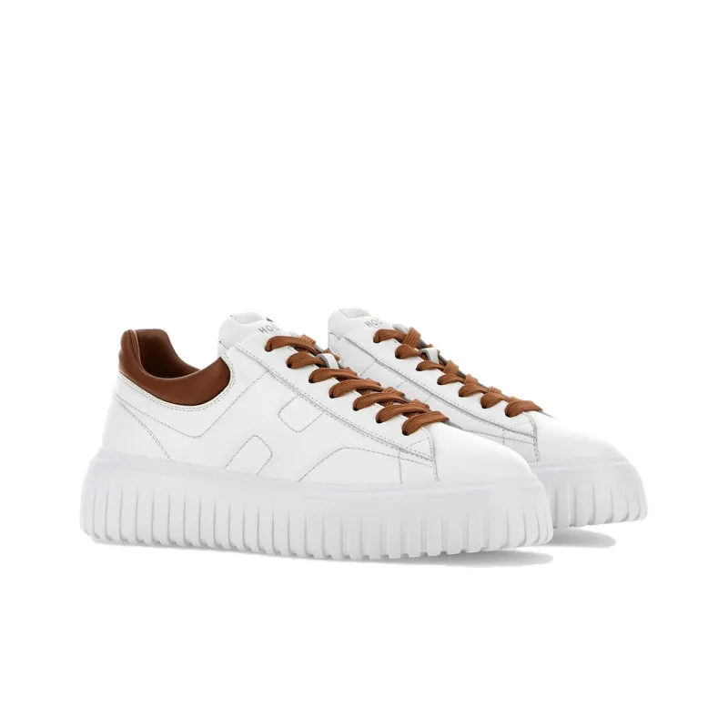 HOGAN H Stripes Lace Up Sneakers-1
