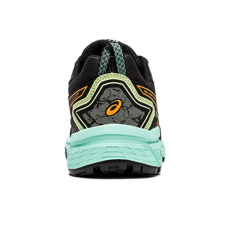 Asics Gel Venture 7 'Black Mint Orange Pop' Women's-4