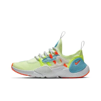 Nike Huarache E.D.G.E. Cushioned Wear-Resistant Breathable Low-Top Shoes GS Green Blue Orange