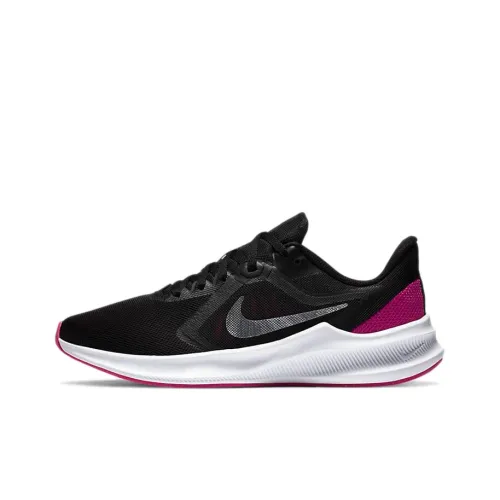 Nike Downshifter 10 Running Shoes Women's Low-Top Black/White Purple