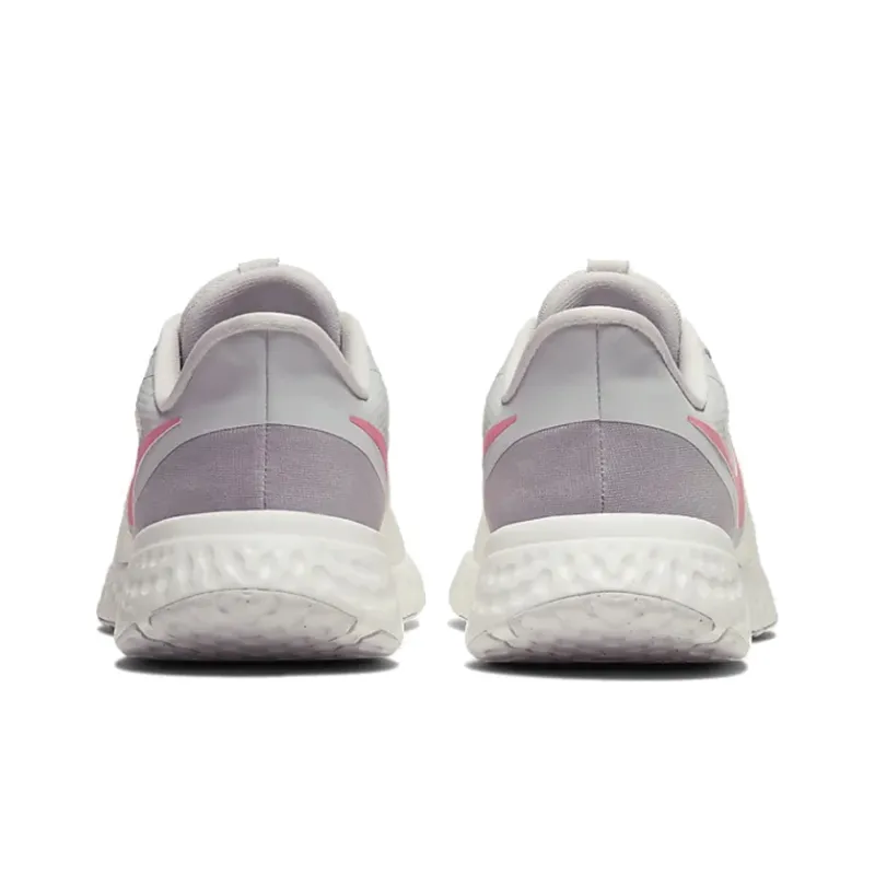 Nike Revolution 5 Grey/Pink Women's-3