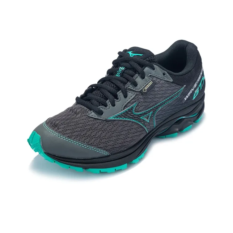 Mizuno Rider Gtx Black/Green Women's-1