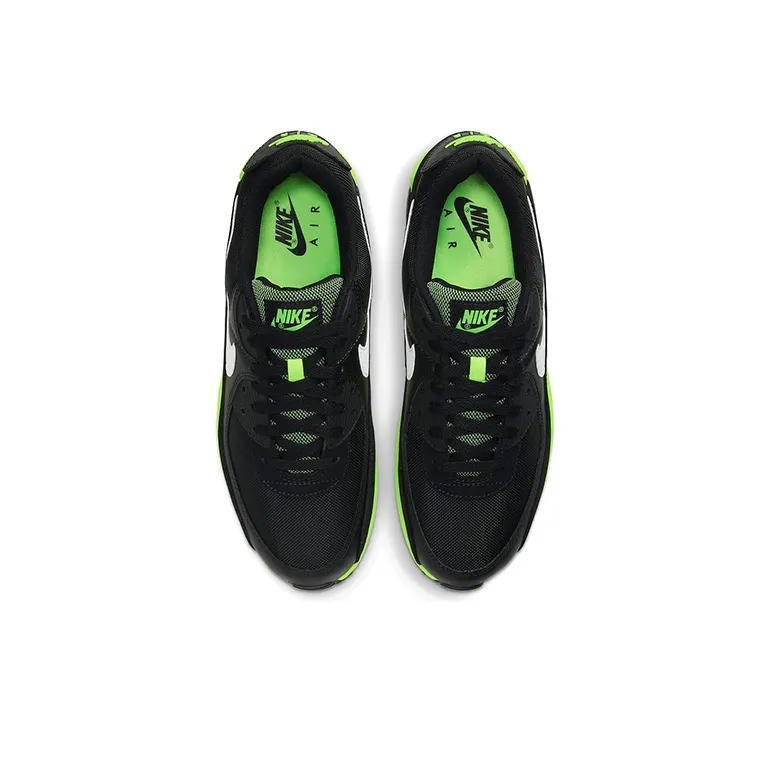 Nike Air Max 90 Black Hot Lime-3