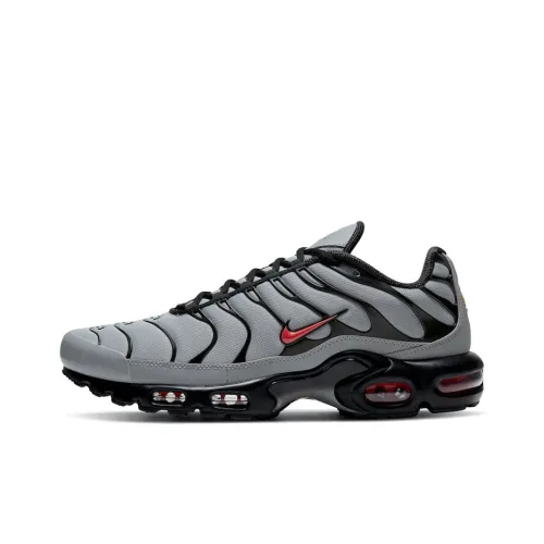 Nike Air Max Plus Wolf Grey Black Crimson