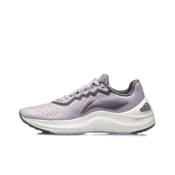 LiNing Arashi Cushioning Anti Slip And Wear Resistant Low Top Running Shoes Women's Leaf Berry Purple