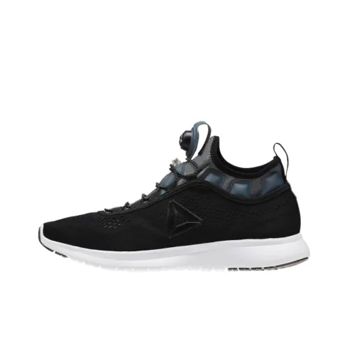 Reebok Pump Plus Running Shoes Unisex Low-Top Black