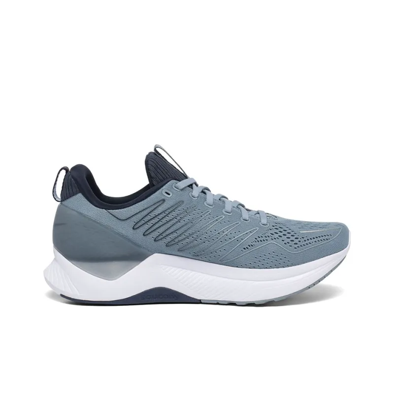 Saucony Slip Resistant Lightweight Cushioning Breathable Low Top Running Shoes Men's Indigo-1