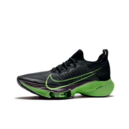 Nike Air Zoom Tempo Next% FlyEase Black Electric Green