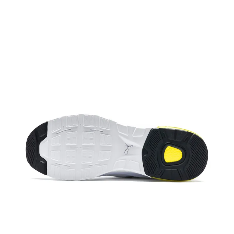 PUMA Electron Street Eng Mesh 'White Yellow'-5