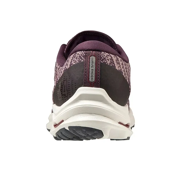 Mizuno Women's Wave Rider 24 Waveknit 'Purple Pink' Women's-3