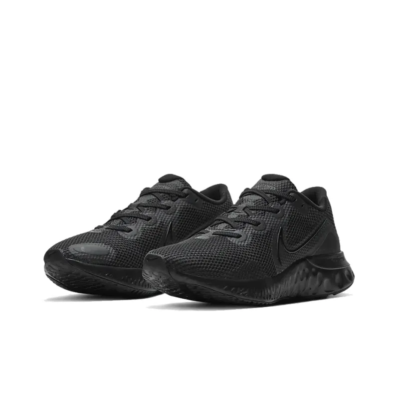 Nike Renew Run Triple Black-2