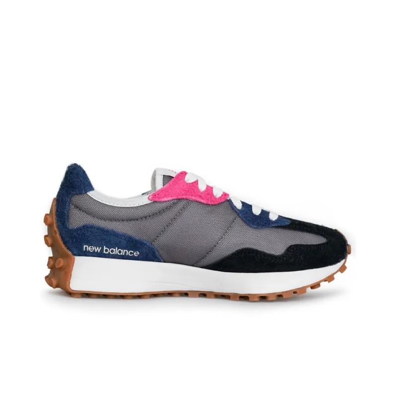 New Balance 327 Grey Navy Black-1