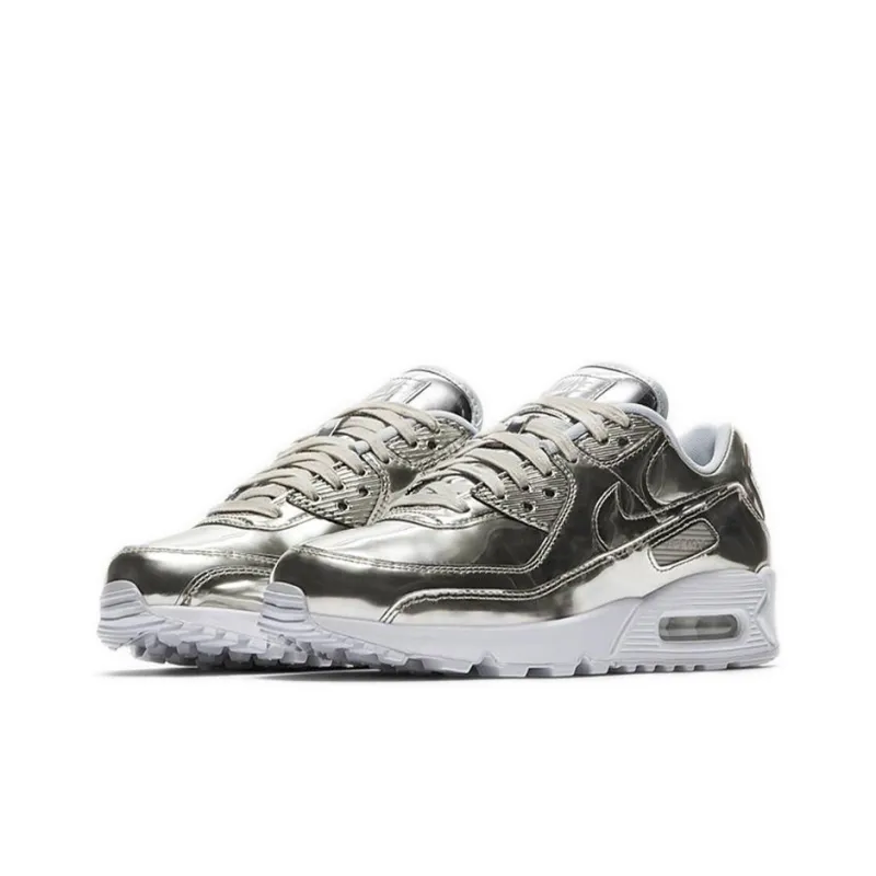 Nike Air Max 90 Metallic Silver 2020 Women's-2