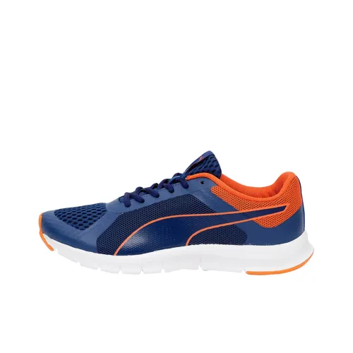 PUMA Tracklanka Running Shoes Men Low-Top Blue/White/Orange