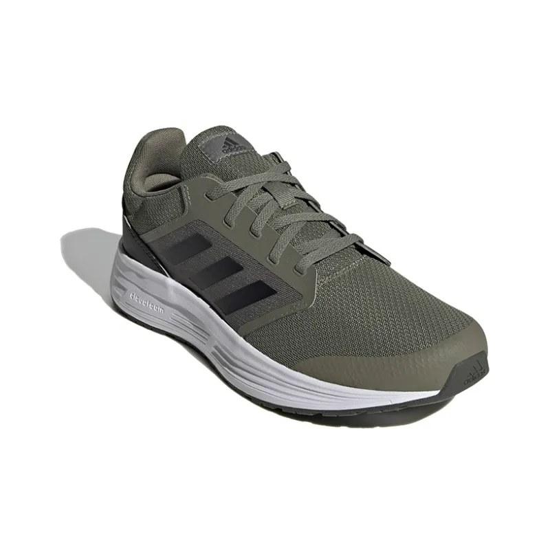 Adidas Galaxy 5 Running Shoes Men Low-Top Green/Gray-2