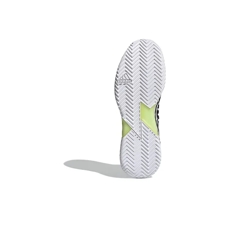 Adidas Adizero Ubersonic 4 Core Black Solar Yellow-4