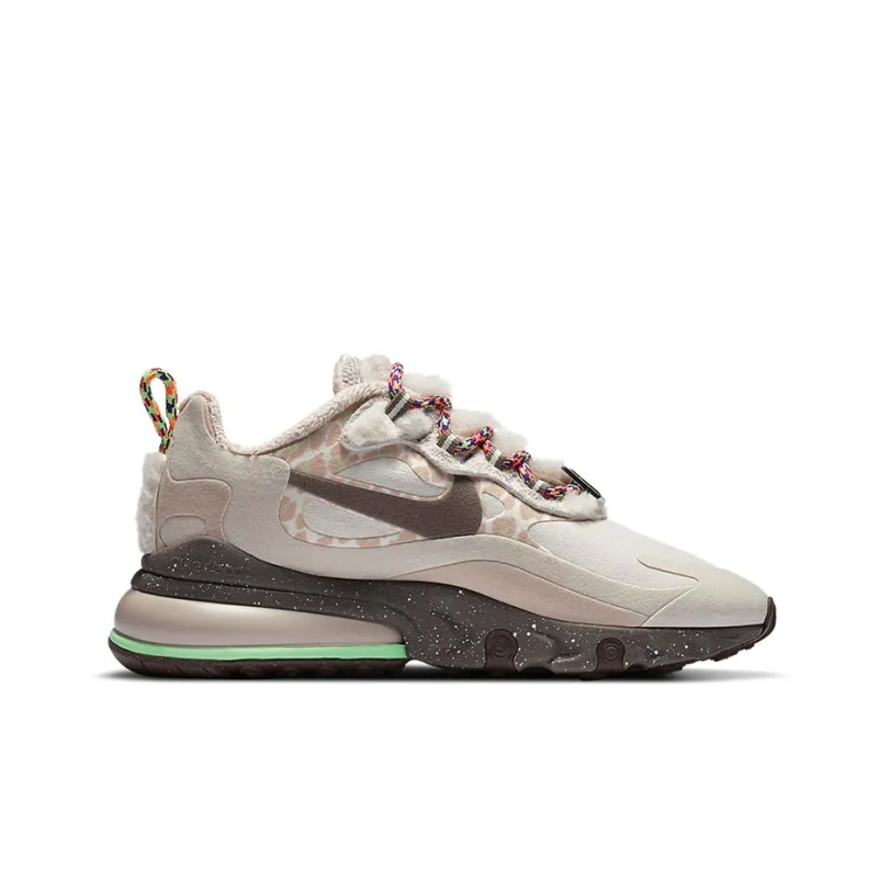 Nike Air Max 270 React Light Wood Brown Women's-1