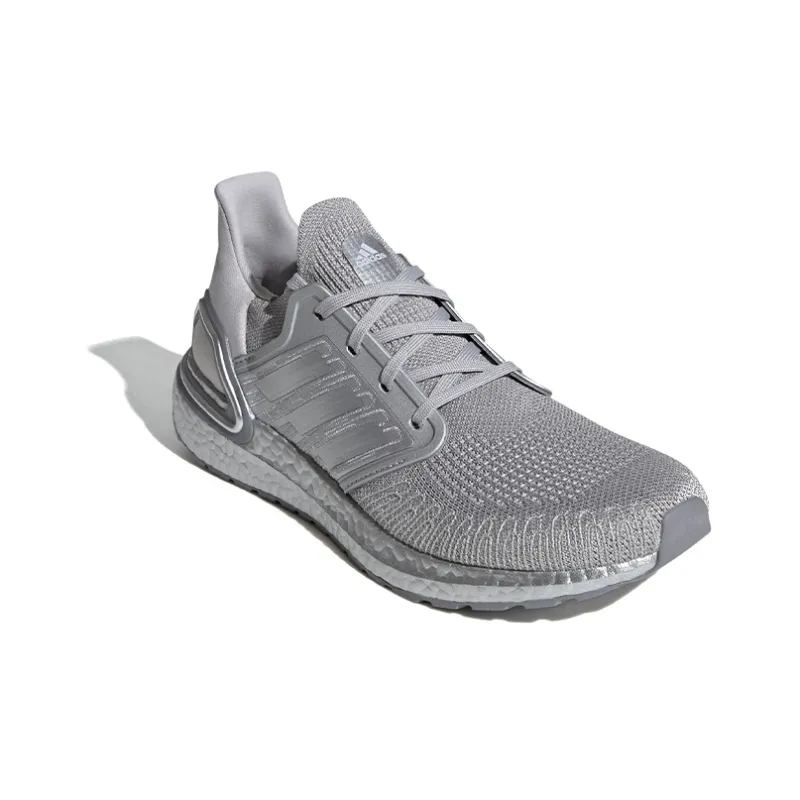 Adidas Ultra Boost 20 Silver Metallic-2