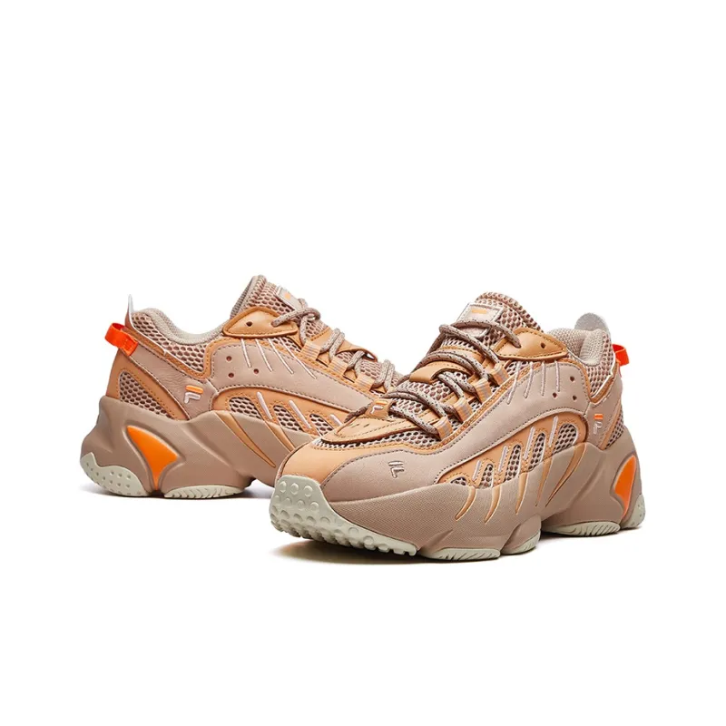 FILA FUSION ADE Cushioning Anti Slip Wear Resistant Breathability Low Top Running Shoes Women's-3