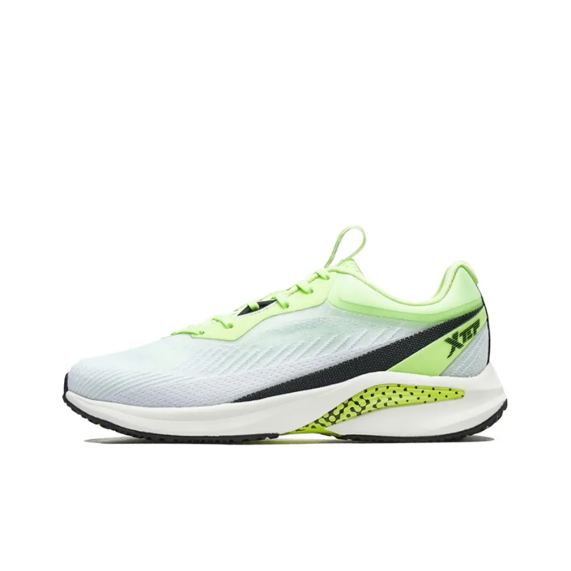 XTEP Running Shoes Men Low Top Green/White-0