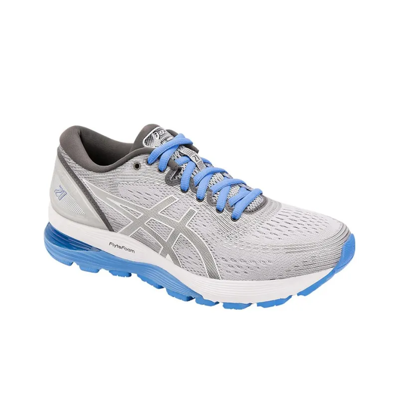 Asics Gel Nimbus 21 'Mid Grey Blue' Women's-2