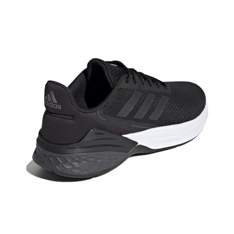 Adidas Response Sr 'Black White Silver' Women's-3