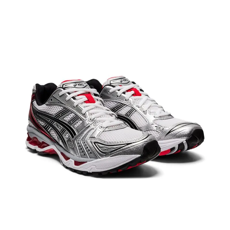 Asics Gel Kayano 14 White Classic Red-2