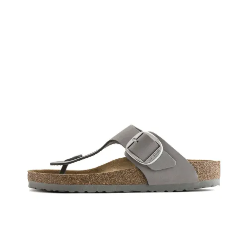 Birkenstock Slide Slippers Unisex Gray Narrow Fit