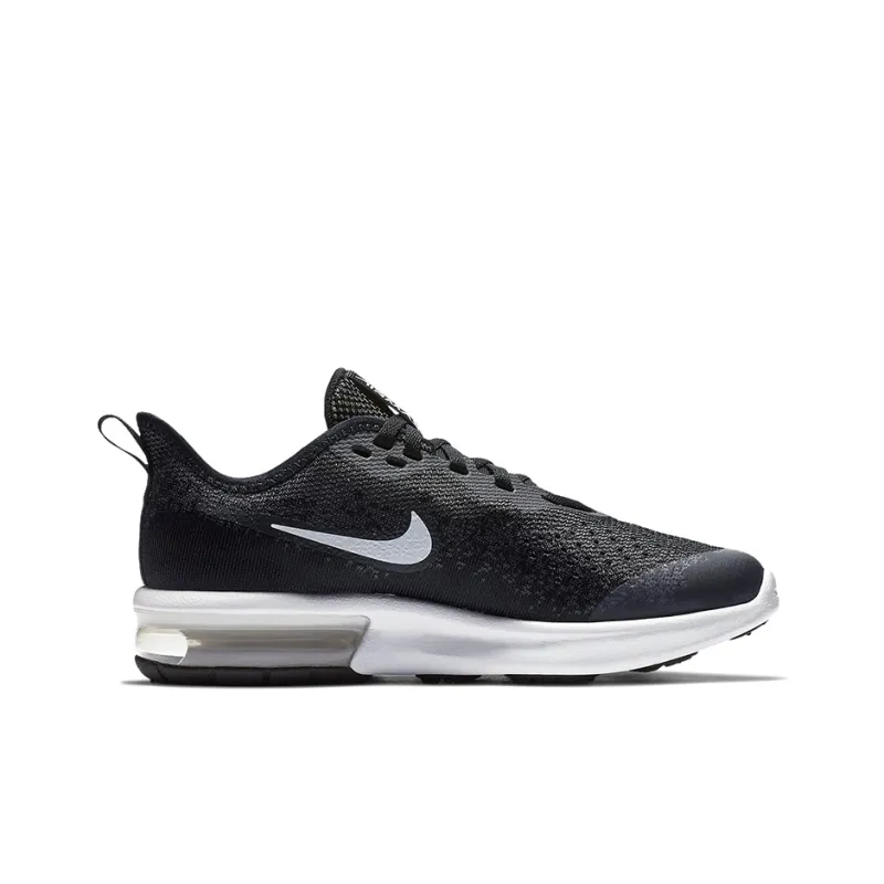 Nike Air Max Sequent 4 'Black White' Gs-1