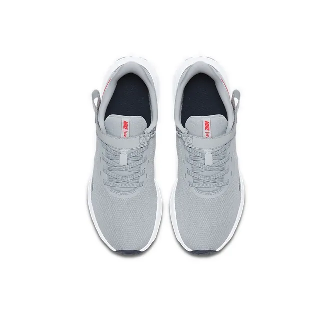 Nike Revolution 5 FlyEase 'Grey Red'-3