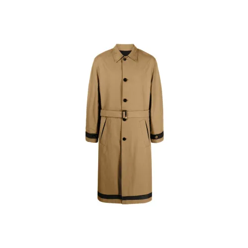 Neil Barrett Logo-patch Reversible Trench-coat