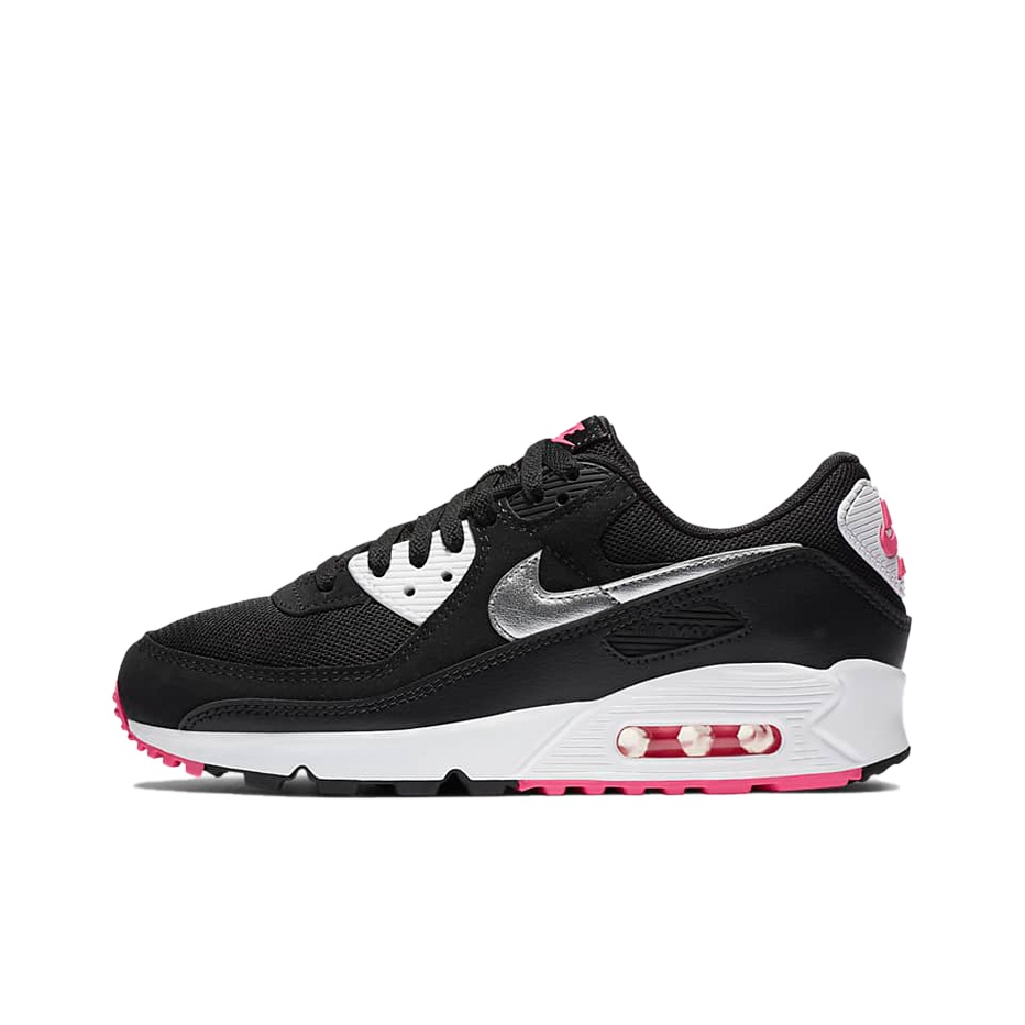 nike air max 90 black pink grey