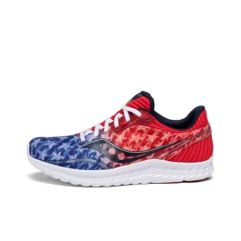 Saucony Kinvara Elite 11 Low-Top Running Shoes Men's Red Blue