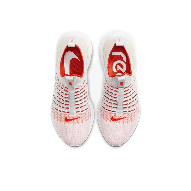 Nike React Phantom Run Flyknit 2 Vast Grey Fire Pink Team Orange Women's-3