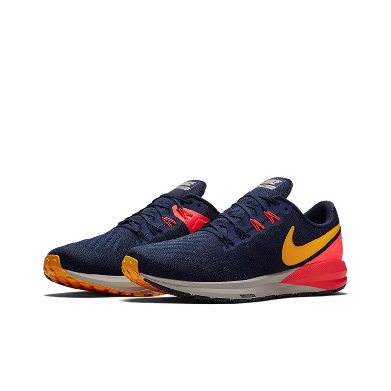 Nike Air Zoom Structure 22 'Blackened Blue Orange Peel'-2