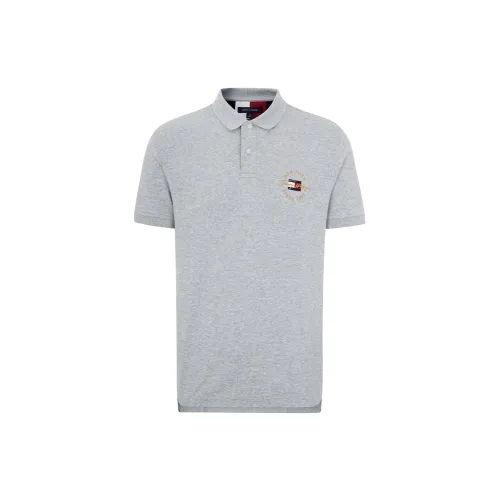 Tommy Hilfiger Polo Shirts Men Gray P8F