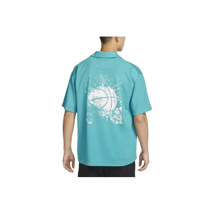 Nike Dri Fit Shirts Men Cyan-1