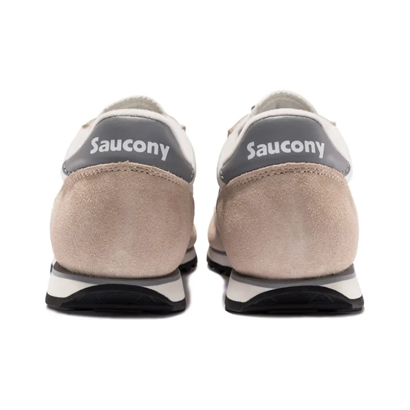 saucony Jazz Low Pro 'White Grey'-3