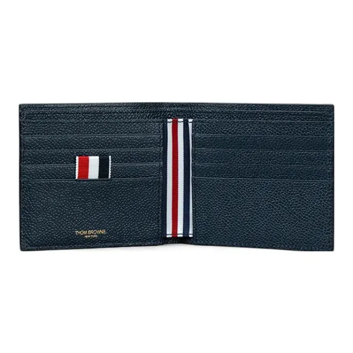 THOM BROWNE Pebble Textured Bifold Wallet-2