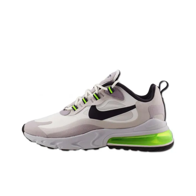 Nike Air Max 270 React Low-Top Running Shoes Men's Light Purple-0