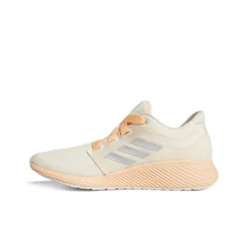 Adidas Edge Lux 3 Cushioning Low-Top Running Shoes Women's White Orange Silver